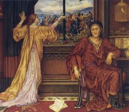 Evelyn De Morgan The Gilded Cage France oil painting art